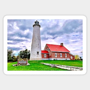 “Tawas Point Lighthouse” Sticker